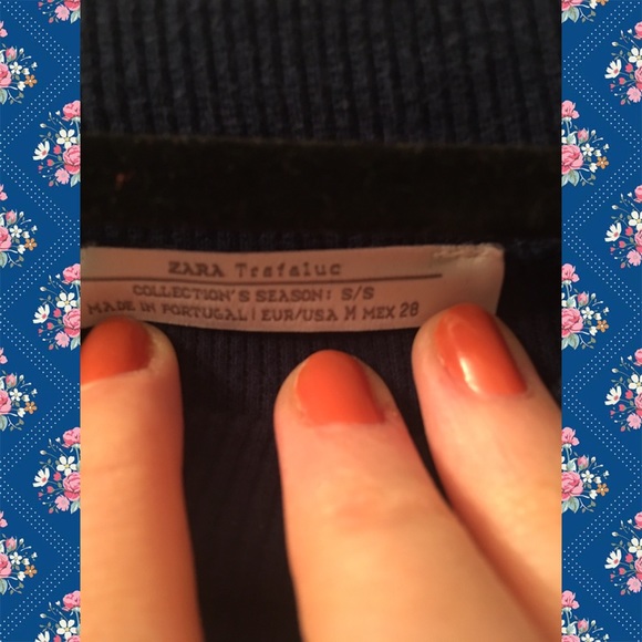 Zara Ribbed Mock Neck - Picture 4 of 5